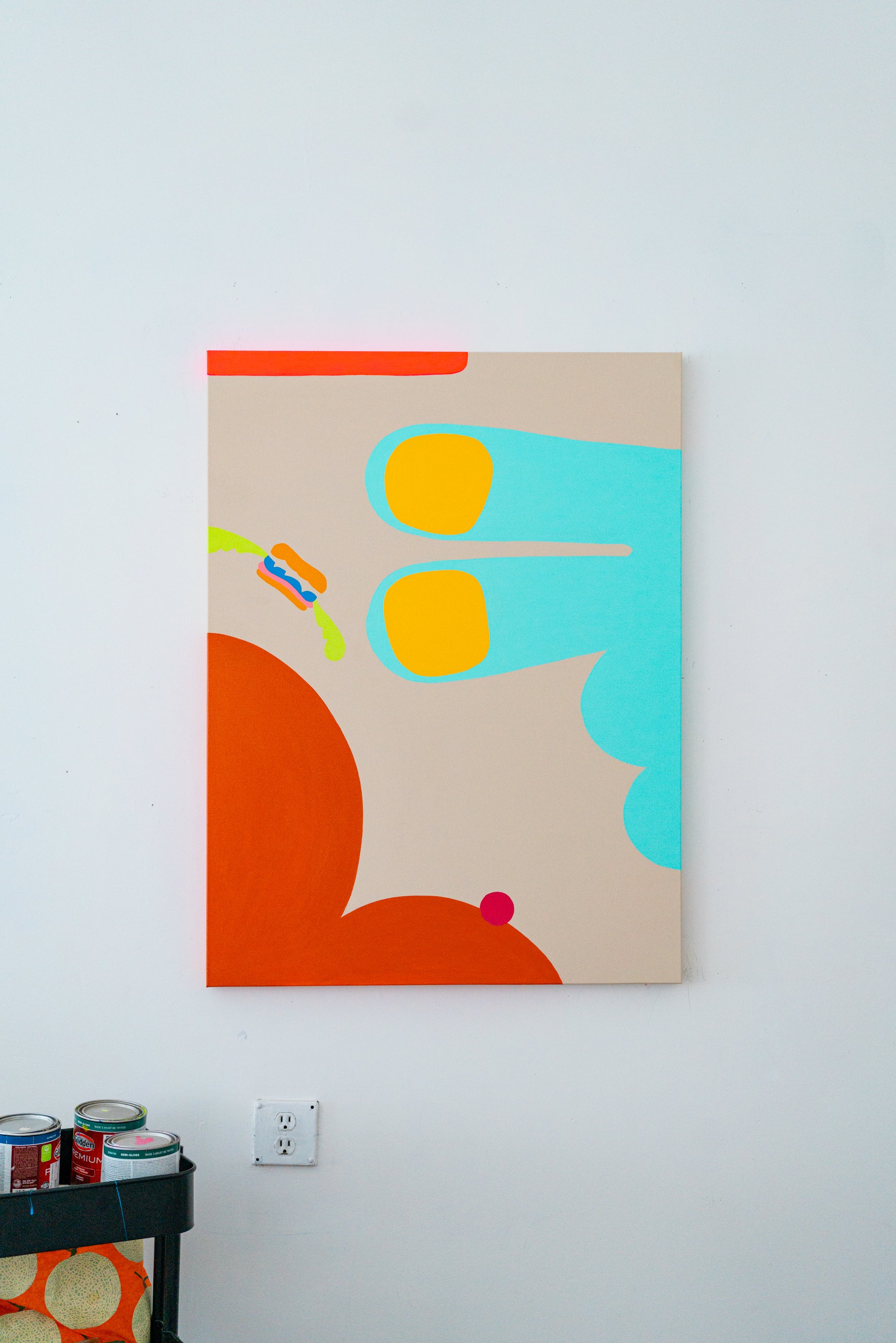 Handsy Burger - Original Painting