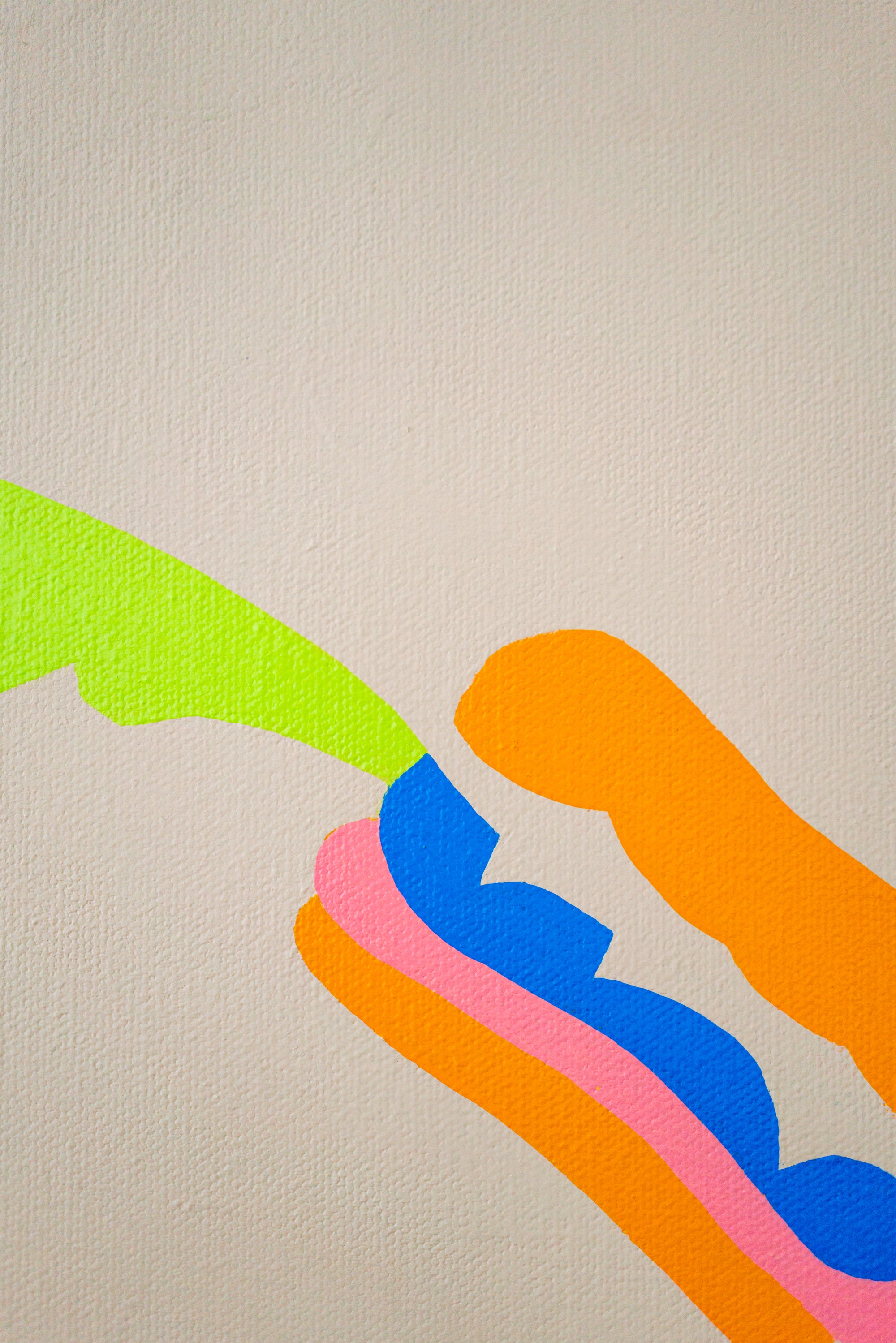 Handsy Burger - Original Painting