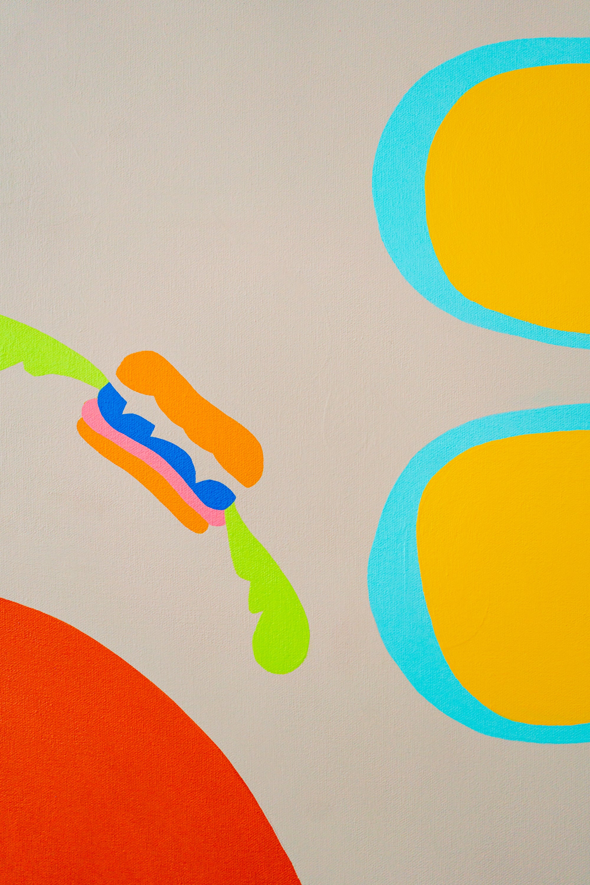 Handsy Burger - Original Painting