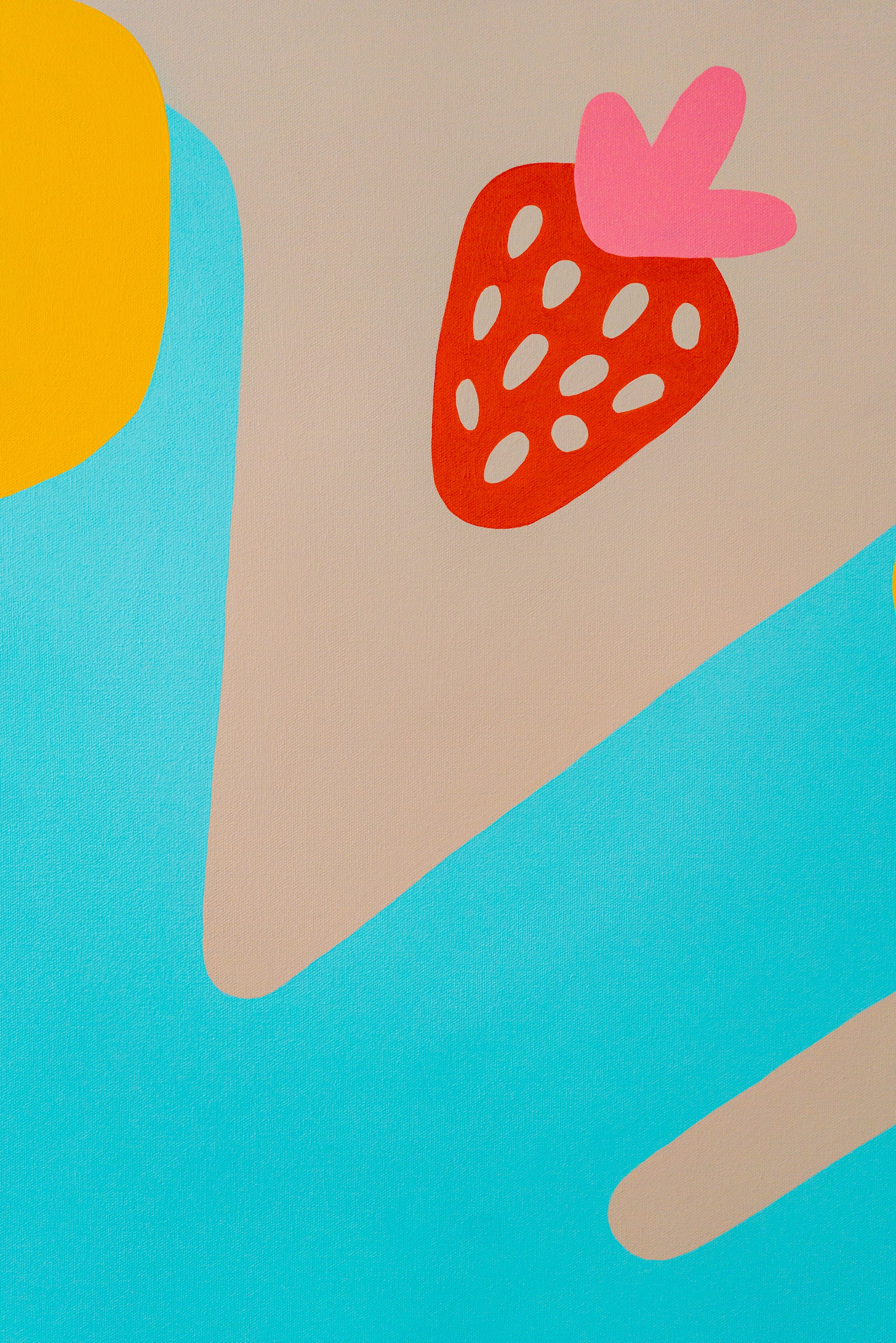 Handsy Berries 004 - Original Painting